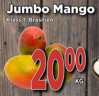 Supergrossen Jumbo mango erbjuda