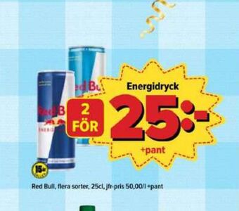 Östenssons Red bull energidryck erbjuda