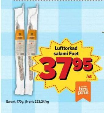 Östenssons Garant salami erbjuda