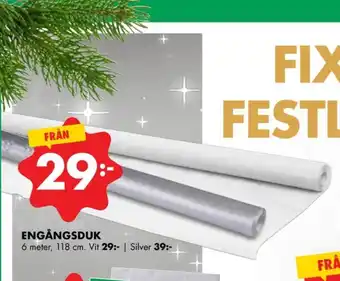 ÖoB Olw pappersduk erbjuda