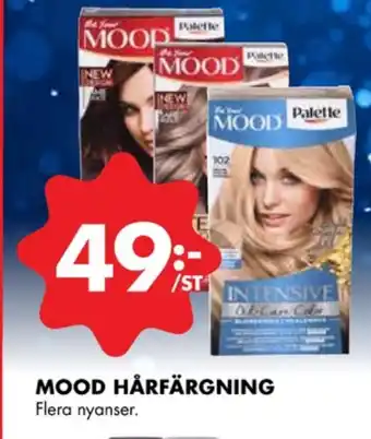 Palette mood hårfärg