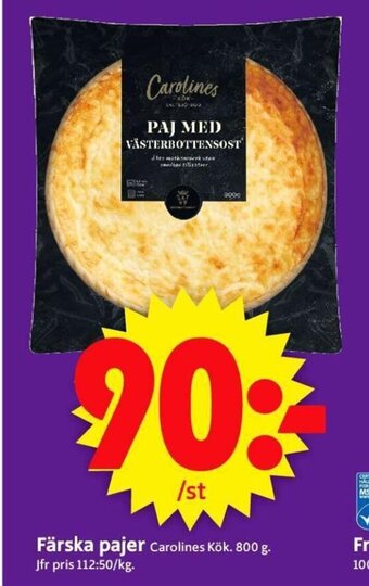 Färska Pajer