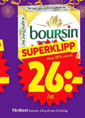 ICA Supermarket Färskost erbjuda