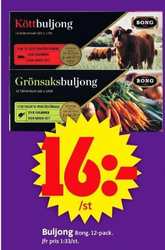 ICA Supermarket Buljong erbjuda