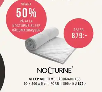 ILVA Sleep Supreme Bäddmadrass erbjuda