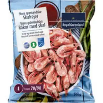 Hemköp Räkor med skal 70/90 frysta erbjuda