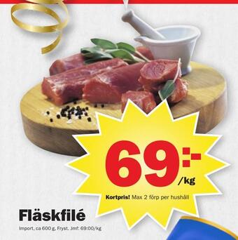 Pekås Fläskfilé erbjuda