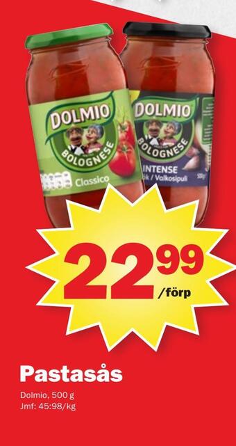 Pekås Pastasås erbjuda