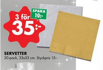 ÖoB Servetter erbjuda