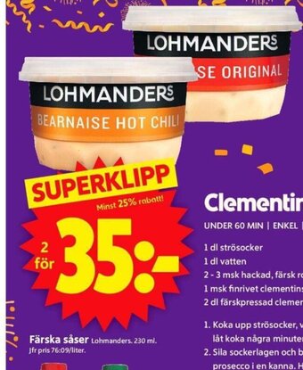 ICA Supermarket Färska Såser erbjuda