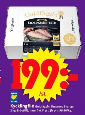 ICA Supermarket Kycklingfilé erbjuda