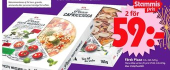 ICA Supermarket Färsk Pizza erbjuda