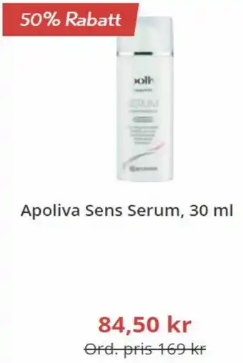 Apoliva Sens Serum, 30ml