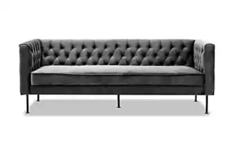 Furniturebox Tilia 3-sits soffa grå erbjuda