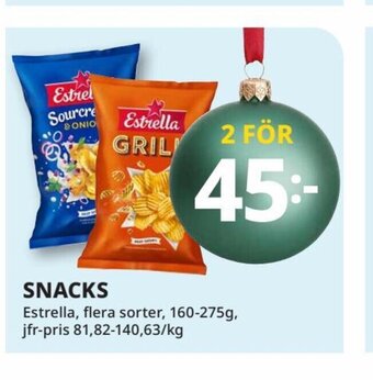 Tempo Snacks erbjuda