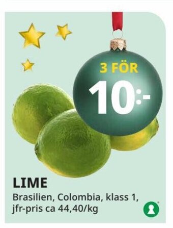 Tempo Lime erbjuda
