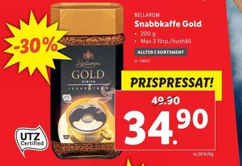 Lidl Snabbkaffe gold erbjuda