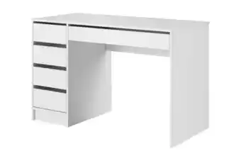 Chilli Moon skrivbord 120 cm med förvaring 5 lådor erbjuda