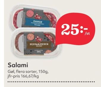 Hemköp Gøl salami erbjuda