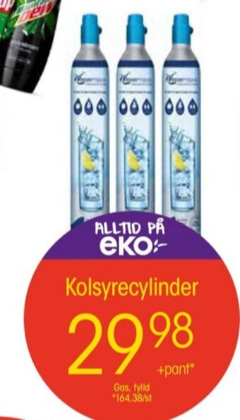 EKO Wassermaxx kolsyrepatron erbjuda