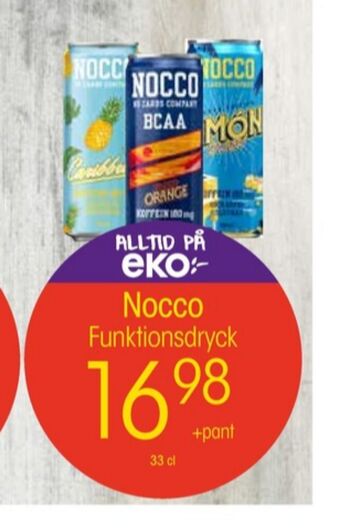 EKO Caribbean energidryck erbjuda