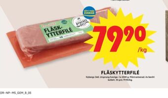ICA Maxi Nybergs deli fläskytterfilé erbjuda
