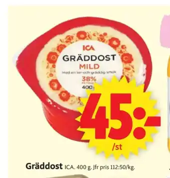 ICA Supermarket Ica gräddost erbjuda