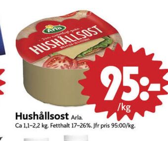 ICA Nära Arla hushållsost erbjuda