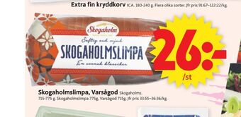ICA Supermarket Skogaholmslimpa erbjuda