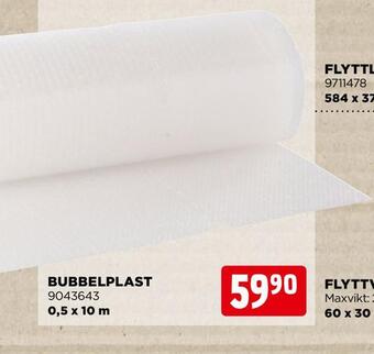 Jem&Fix Bubbelplast erbjuda