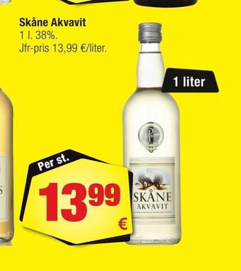 Calle Skåne akvavit erbjuda