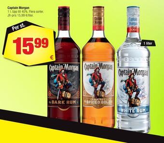 Calle Captain morgan erbjuda