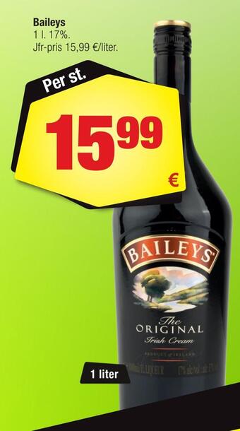 Calle Baileys erbjuda