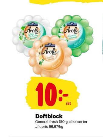 City Gross Doftblock erbjuda