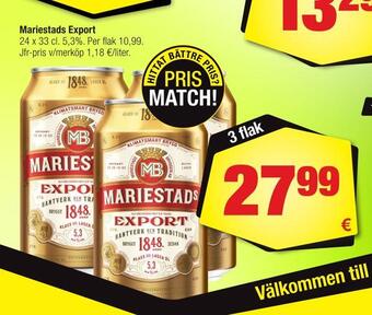 Calle Mariestads export erbjuda