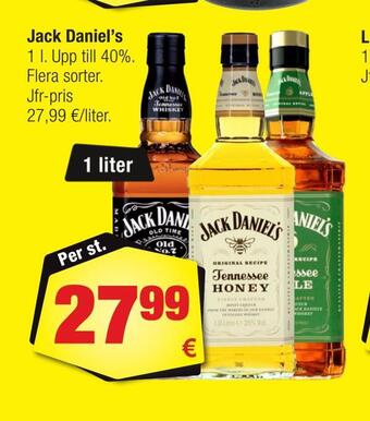 Calle Jack daniel's erbjuda