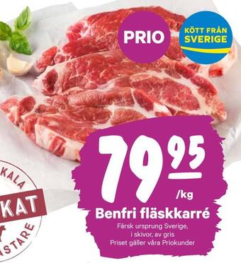 City Gross Benfri fläskkarré erbjuda