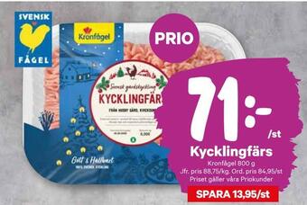City Gross Kycklingfärs erbjuda