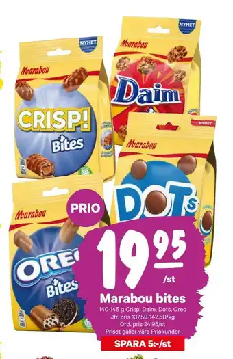 City Gross Marabou bites erbjuda