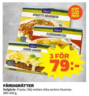 Coop Extra Färdigrätter erbjuda