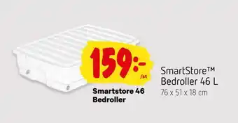 City Gross Smartstore ™ bedroller 46 l erbjuda