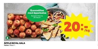 Coop Extra Äpple royal gala erbjuda
