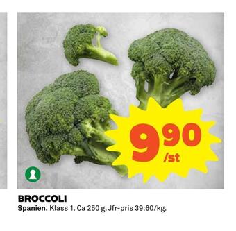 Coop Extra Broccoli erbjuda
