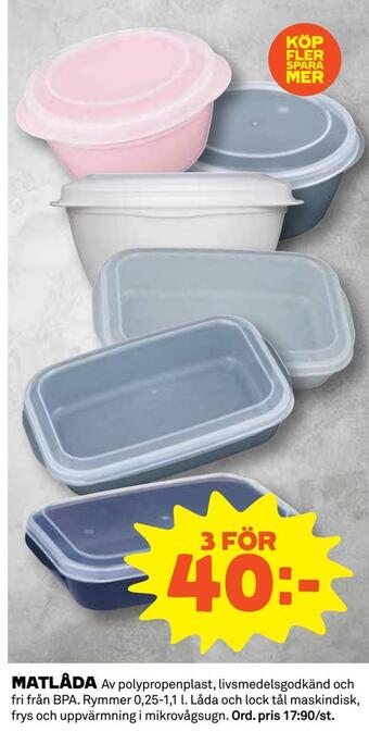 Coop Daglivs Matlåda erbjuda