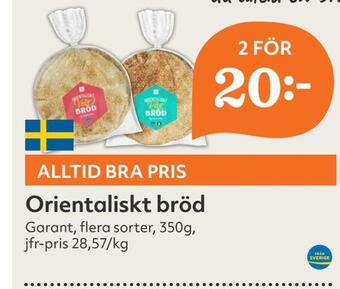 Hemköp Orientaliskt bröd erbjuda