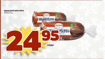 Din Mat Skogaholmslimpa erbjuda