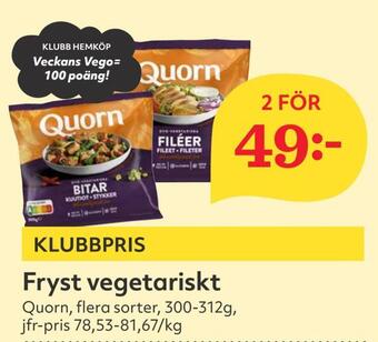 Hemköp Fryst vegetariskt erbjuda