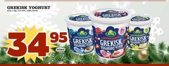 Din Mat Grekisk yoghurt erbjuda