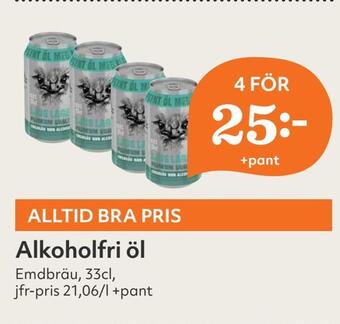 Hemköp Alkoholfri öl erbjuda