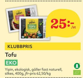 Hemköp Tofu erbjuda